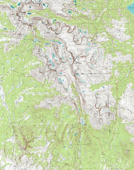 Wind River Sweetwater Map.